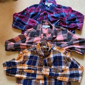 Old Navy Flannel Shirt Lot